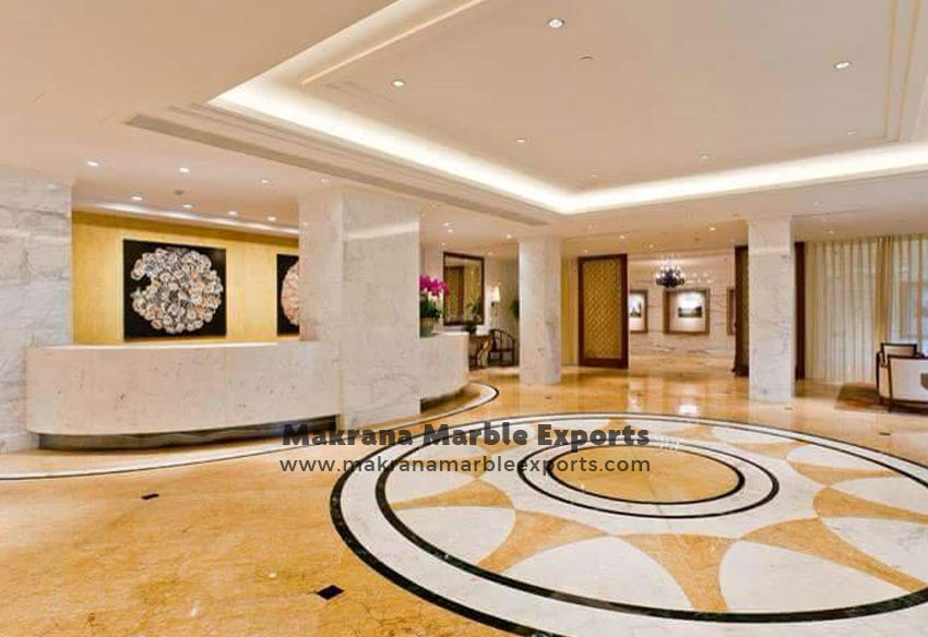 Makrana Marble Exports | Marble Flooring Work 